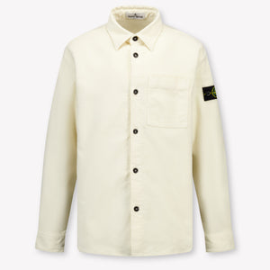 Stone Island Enfant Garçons Blouse en blanc