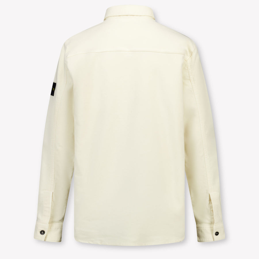Stone Island Enfant Garçons Blouse en blanc