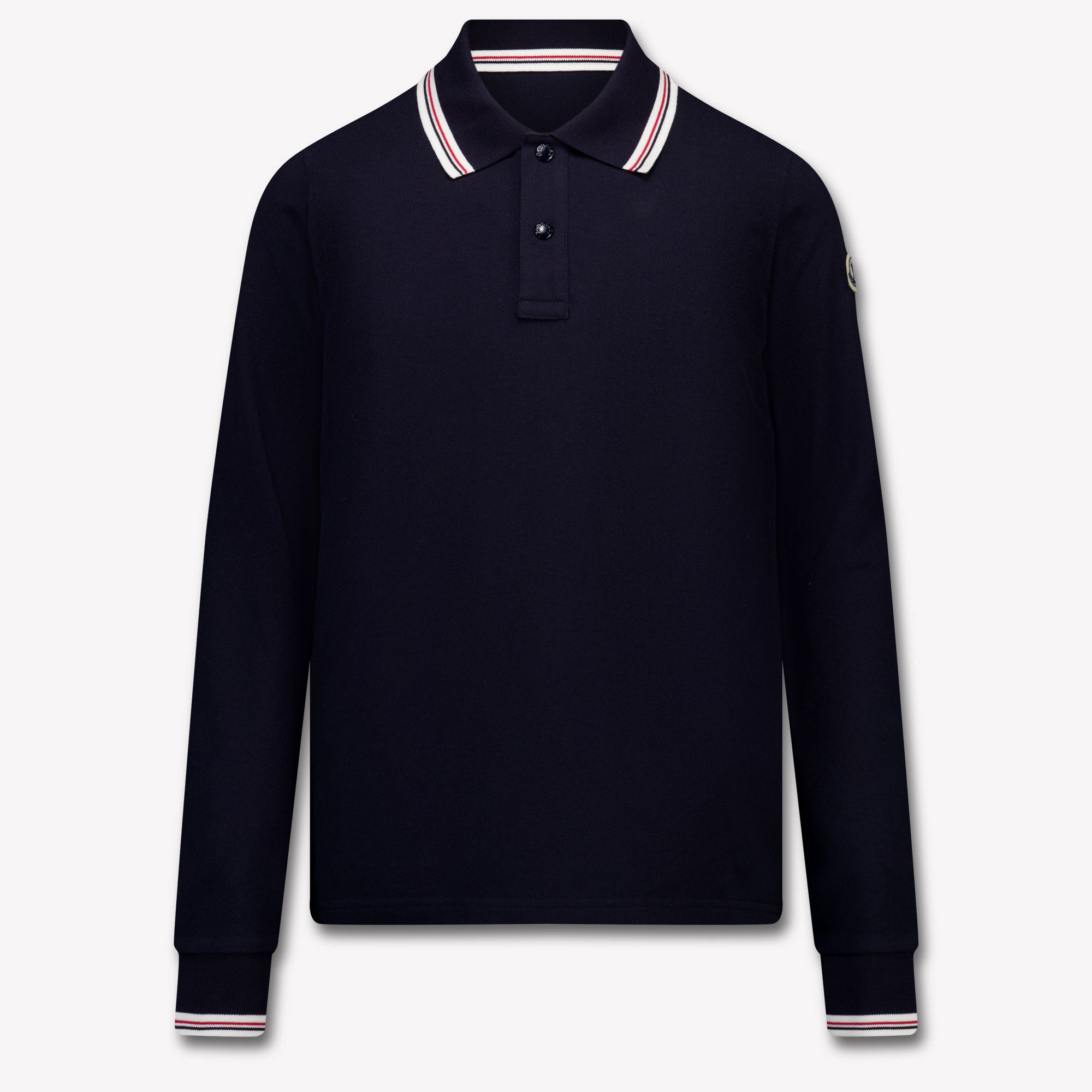 Moncler niños Chicos polo en Navy
