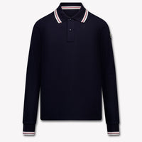 Moncler Bambini Ragazzi Polo In Navy