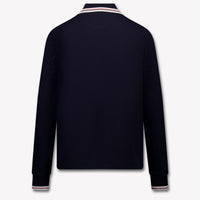 Moncler Bambini Ragazzi Polo In Navy