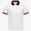 Moncler Enfants Garçons Polo En Blanc