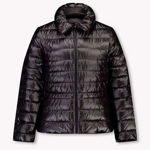 Moncler Fem Kinder Chicas Entre chaqueta Negro