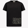 Moncler Enfants Garçons T-shirt dans Noir