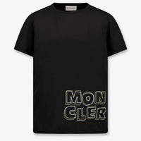 Moncler Enfants Garçons T-shirt dans Noir
