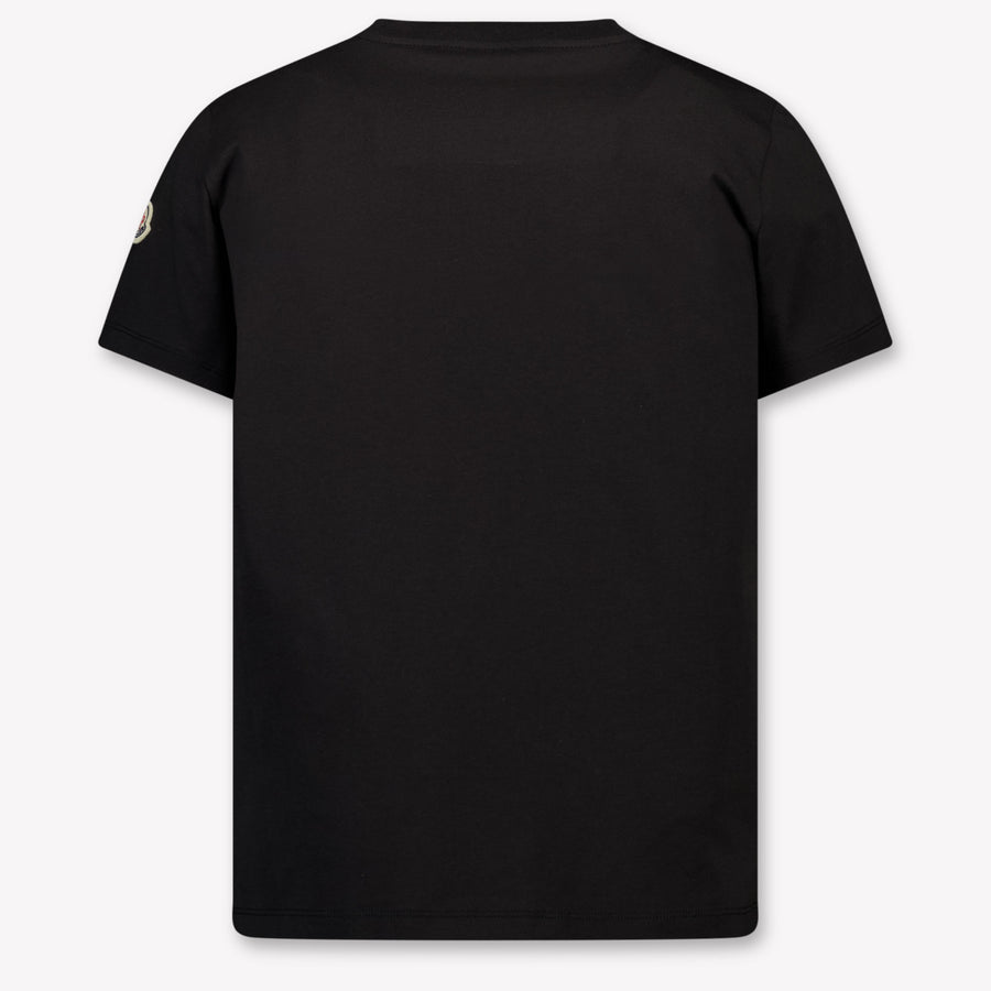 Moncler Enfants Garçons T-shirt dans Noir