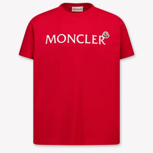 Moncler Bambini Ragazze Maglietta dentro Rosso