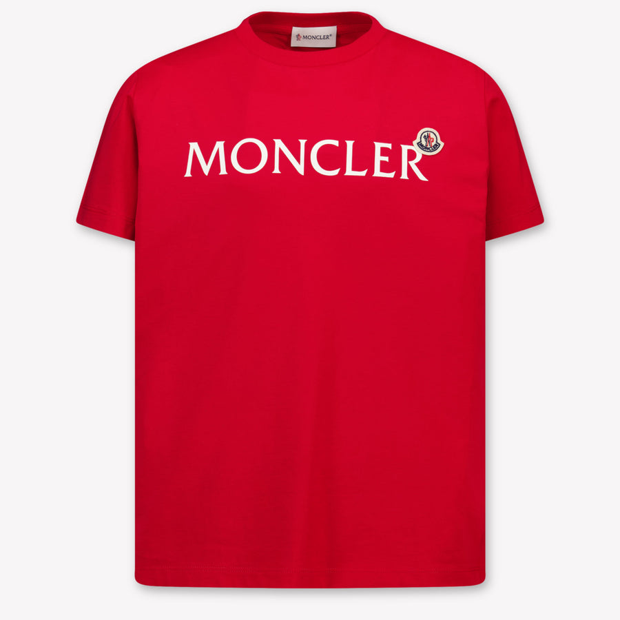 Moncler Bambini Ragazze Maglietta dentro Rosso