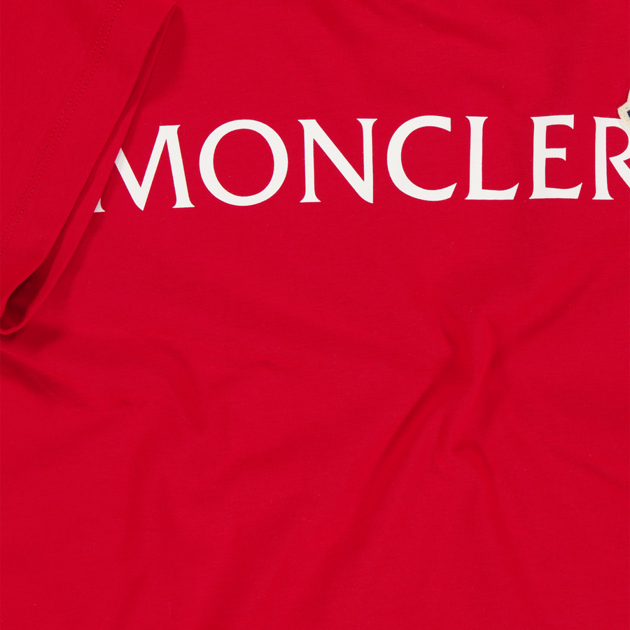 Moncler Bambini Ragazze Maglietta dentro Rosso