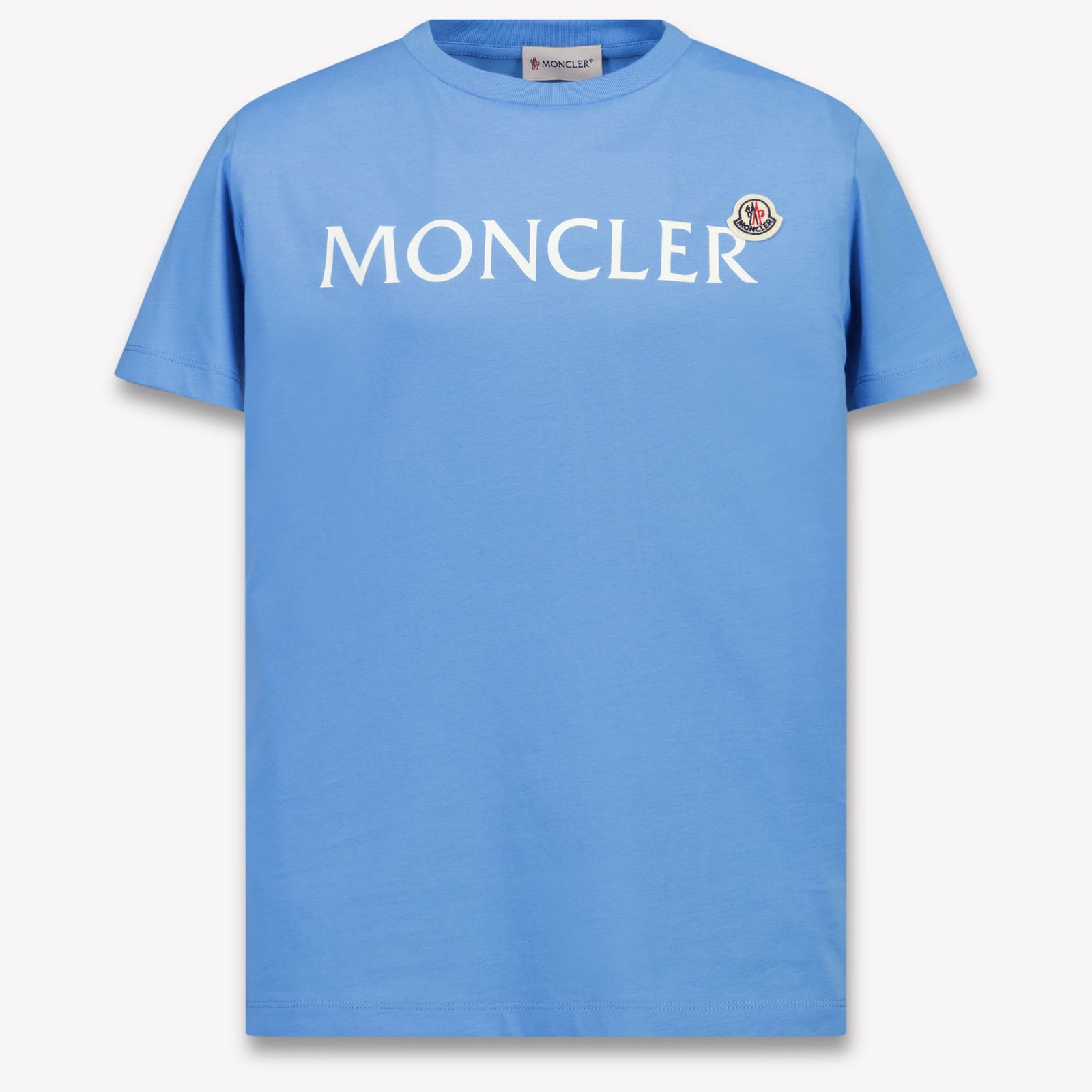 Moncler niños Chicas Camiseta adentro Azul Claro