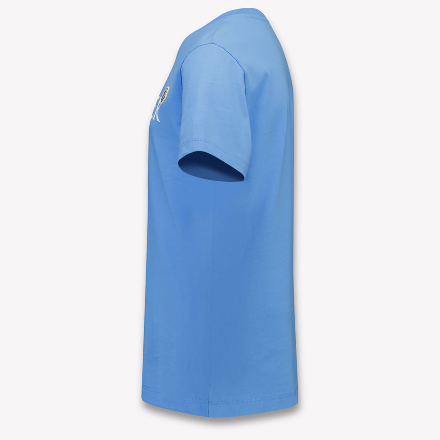 Moncler Kinder Mädchen T-Shirt In Hellblau