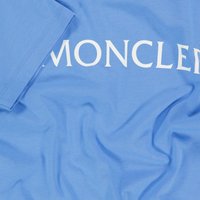 Moncler Kinder Mädchen T-Shirt In Hellblau