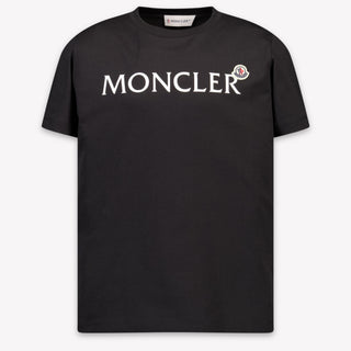 Moncler Kinder Meisjes T-Shirt In Zwart