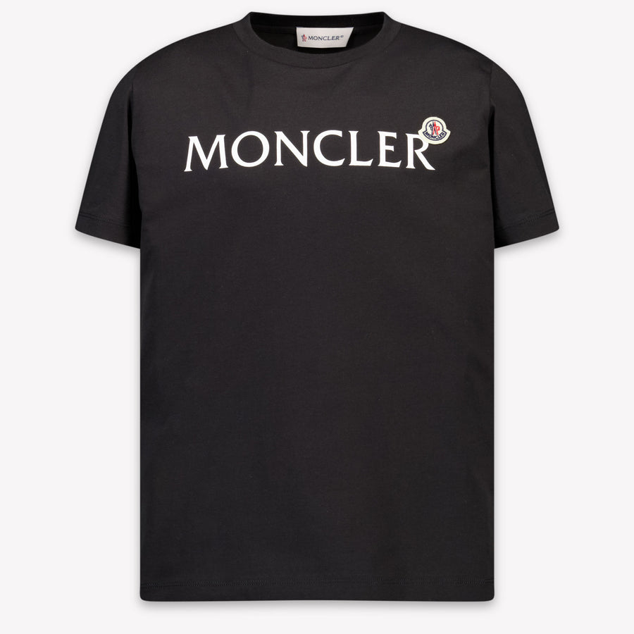 Moncler Mädchen T-Shirt in Schwarz