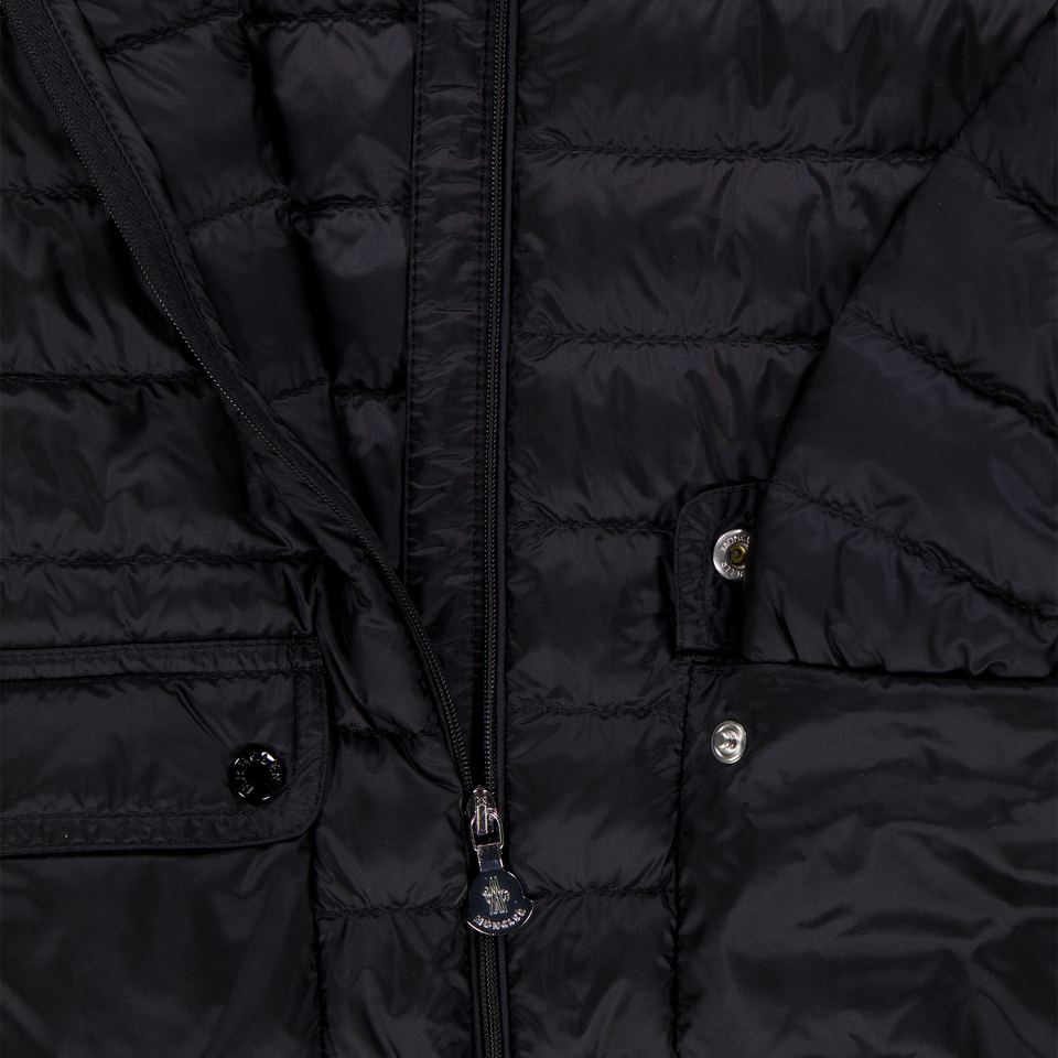 Moncler Lanze Kinder Mädchen Zwischenjacke Schwarz
