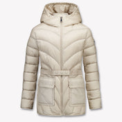 Moncler Argenno Kinder Filles Entre les vestes Beige
