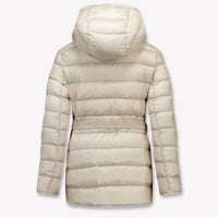 Moncler Argenno Kinder Ragazze In mezzo alla giacca Beige