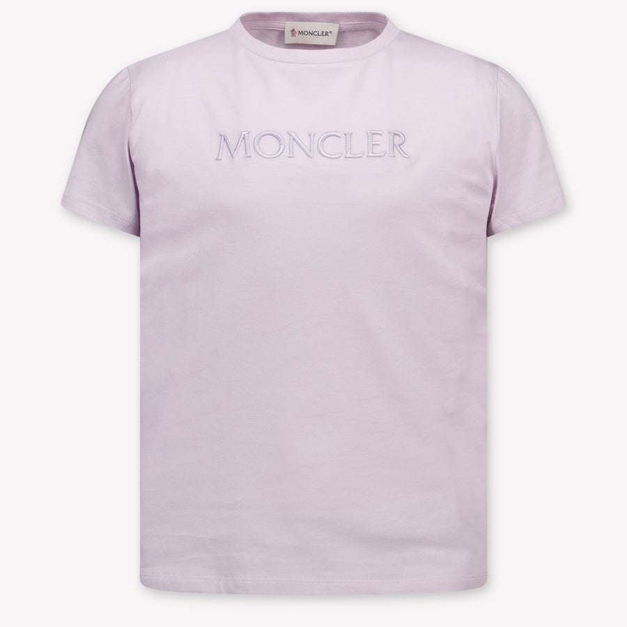 Moncler Kids Boys T-Shirt In Lilac