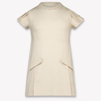 Moncler Bambini Ragazze Vestirsi Off White