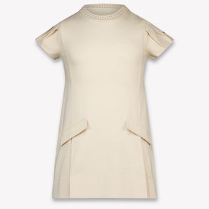 Moncler Bambini Ragazze Vestirsi Off White