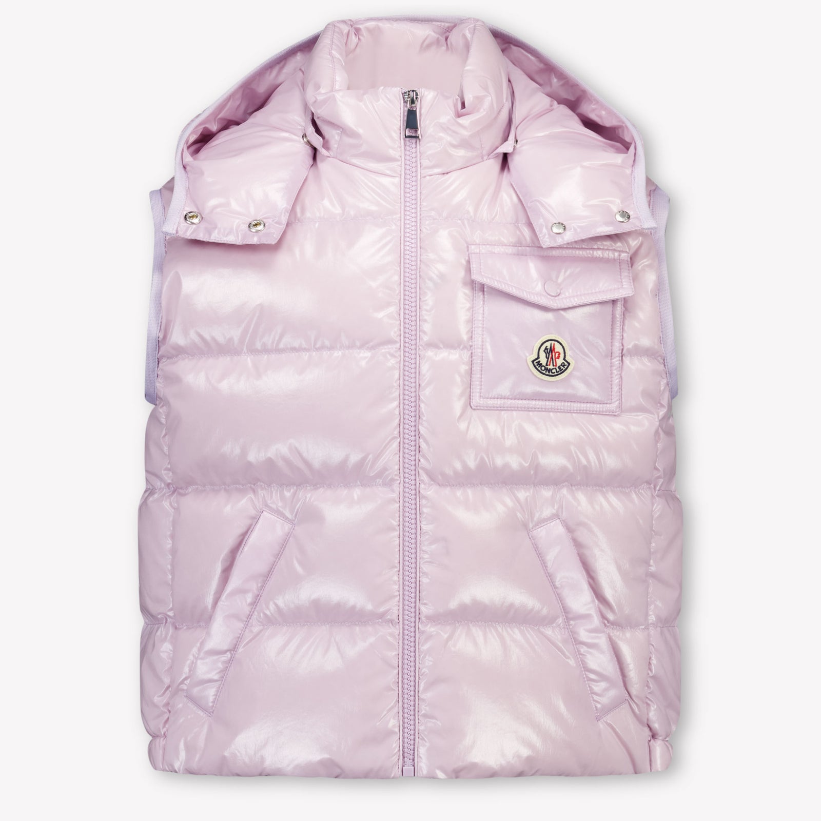 Moncler Kamile Kinder Filles Bodywarmer Vert-Clair