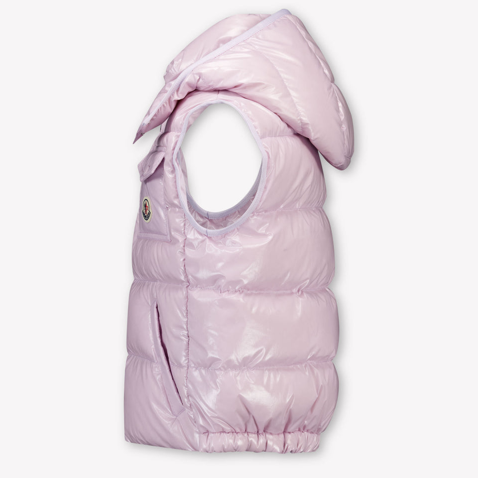 Moncler Kamile Kinder Filles Bodywarmer Vert-Clair