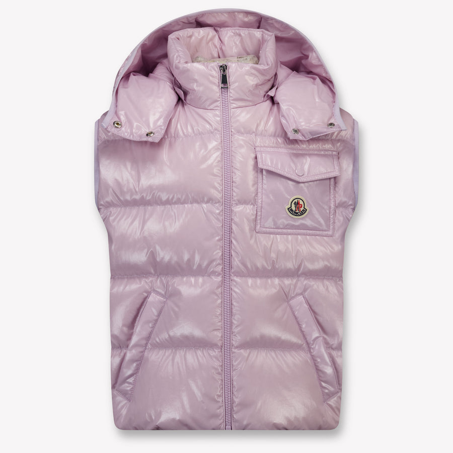 Moncler Kamil Kinder Ragazze Smanicato dentro Lilla