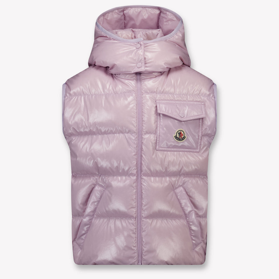 Moncler Kamil Kinder Ragazze Smanicato dentro Lilla