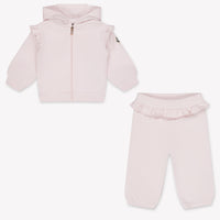 Moncler Bébé Filles Survêtement de jogging Rose Léger