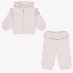 Moncler Bébé Filles Survêtement de jogging Rose Léger