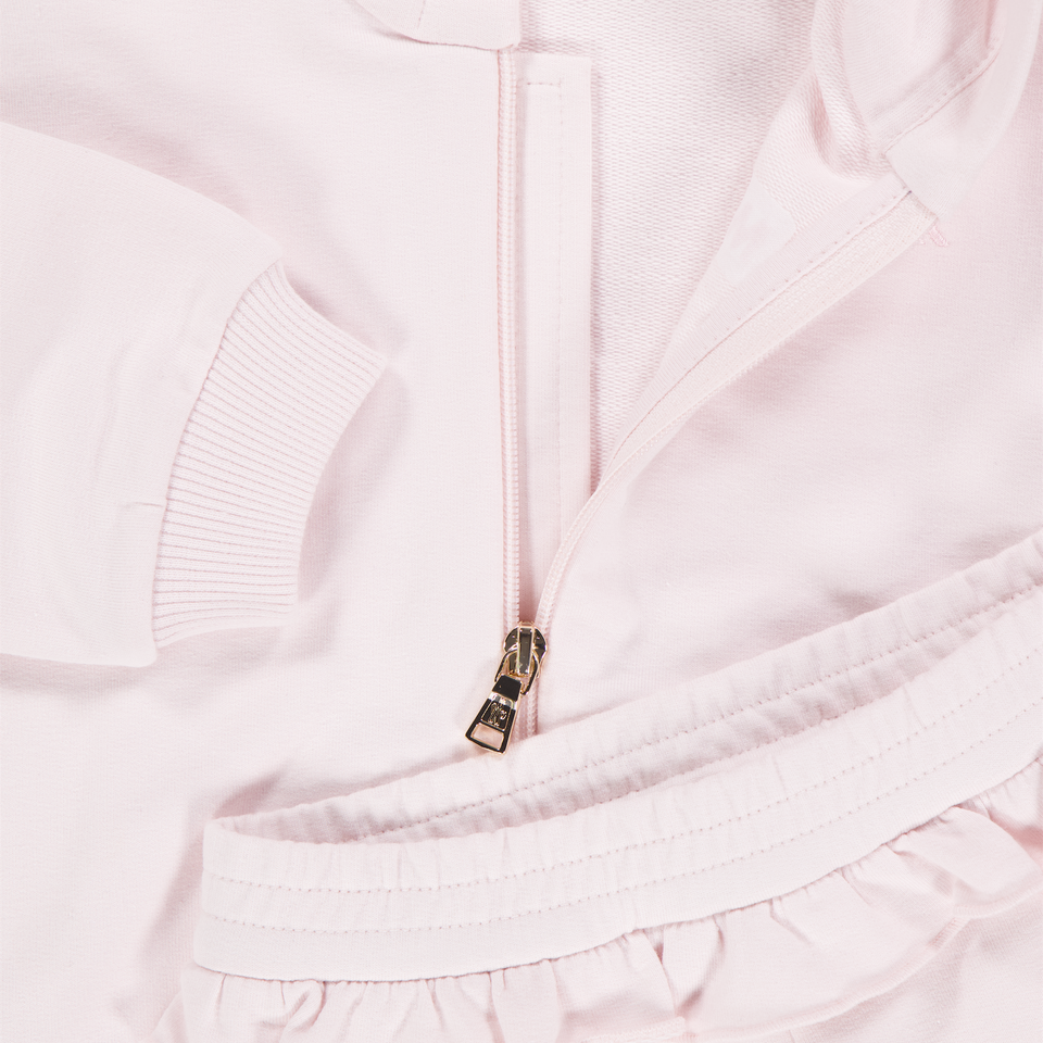 Moncler Baby Mädchen Jogginganzug In Hellrosa