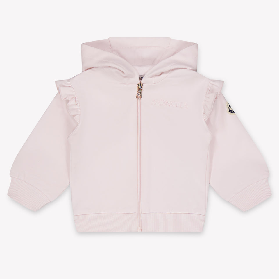 Moncler Baby Mädchen Jogginganzug In Hellrosa