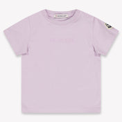 Moncler Baby Mädchen T-Shirt In Flieder