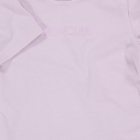 Moncler Bébé Filles T-shirt dans Lilas