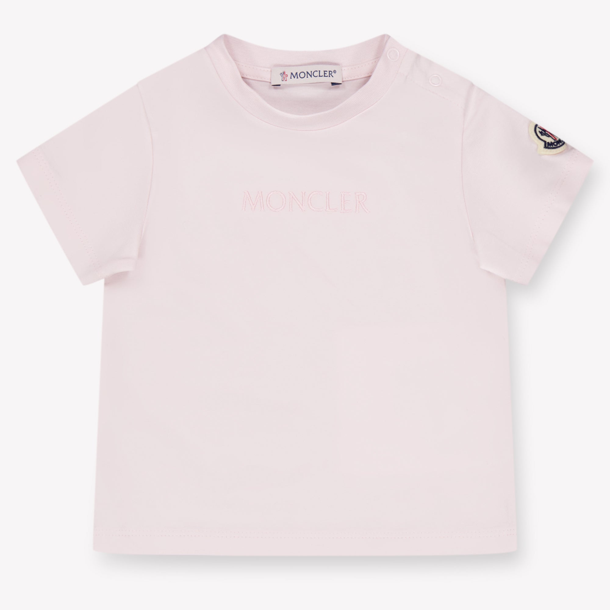 Moncler bebe Chicas Camiseta adentro Rosa claro