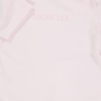 Moncler Bébé Filles T-shirt dans Rose Léger