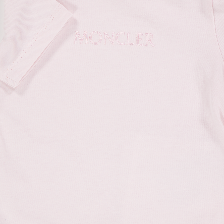 Moncler Bébé Filles T-shirt dans Rose Léger