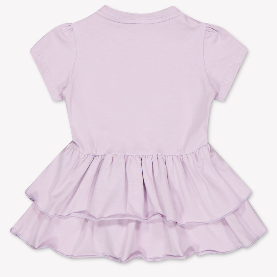 Moncler Baby Girls Dress In Lilac