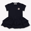 Moncler Baby Mädchen Zieh dich an Marineblau