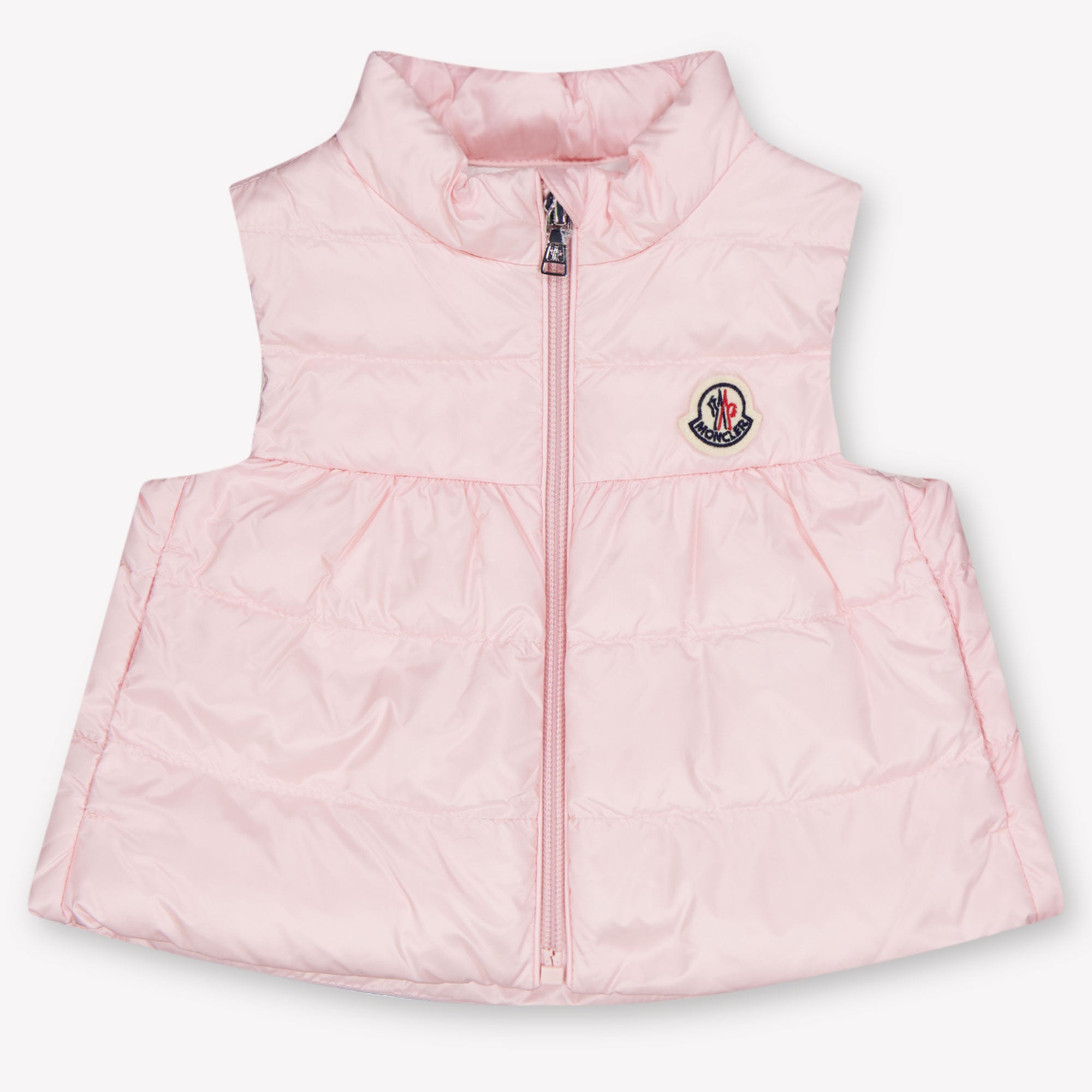 Moncler Hiva Baby Mädchen Bodywarmer In Hellrosa