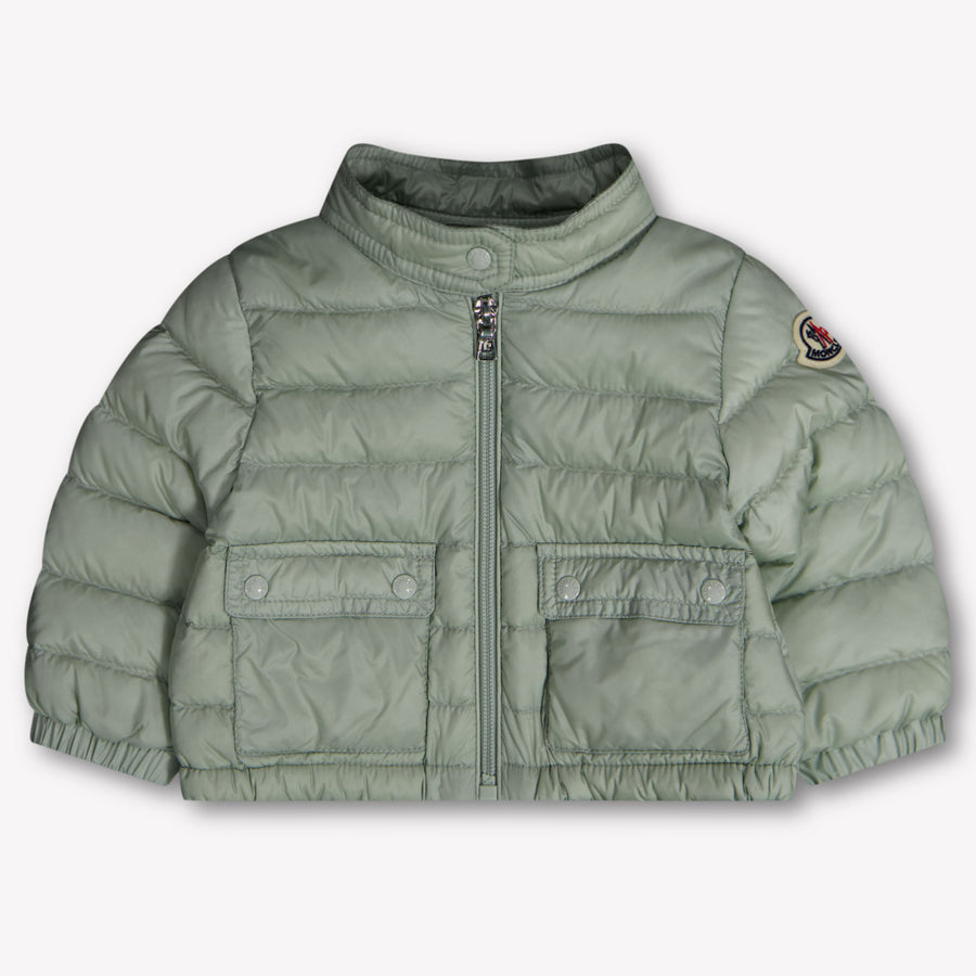 Moncler Lance Bébé Filles Entre les vestes Vert-Clair