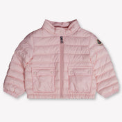 Moncler Lance Baby Girls In between jacket Light Pink