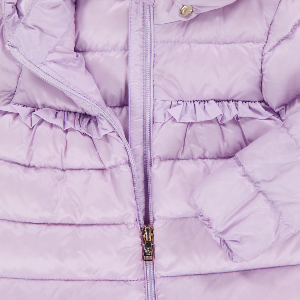 Moncler bebé nevra Chicas Entre chaqueta Rosa claro