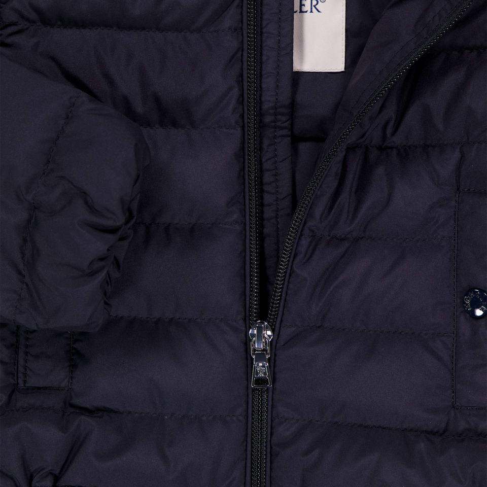 Moncler Dilar Baby Ragazzi In mezzo alla giacca Navy