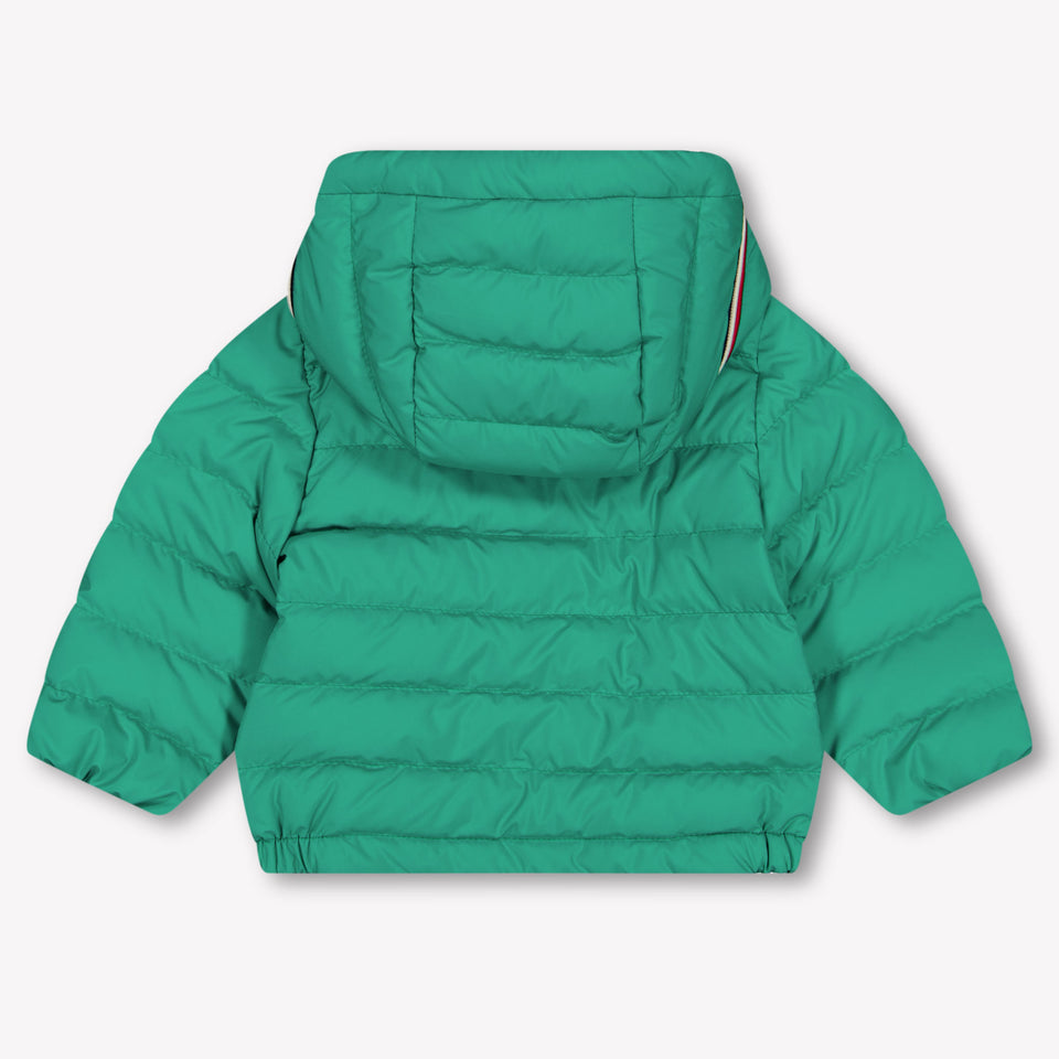 Moncler Dilar Baby Ragazzi In mezzo alla giacca Verde
