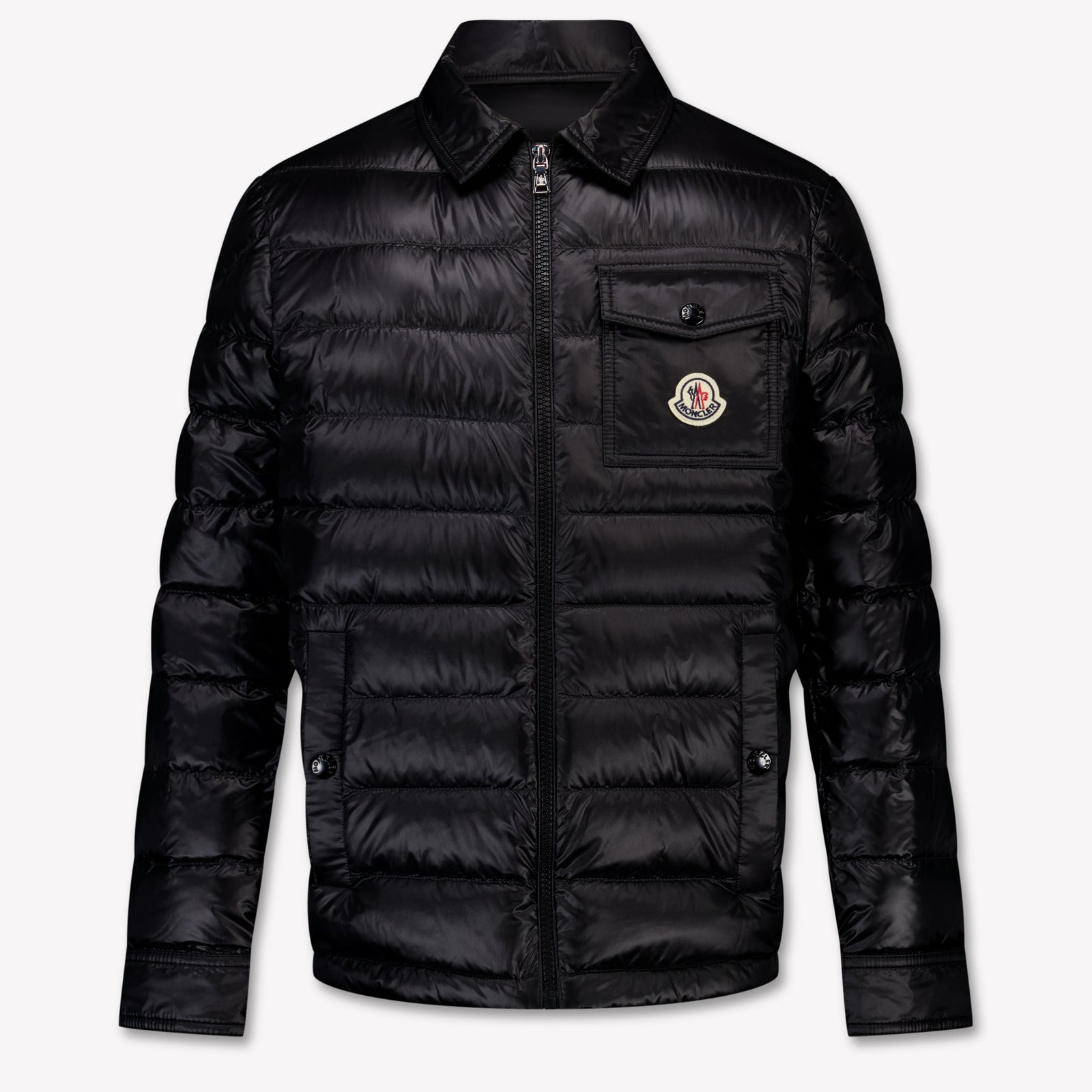 Moncler Mourillon Kinder Jungen Zwischenjacke Schwarz