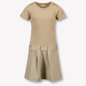 Moncler Bambini Ragazze Vestirsi Beige