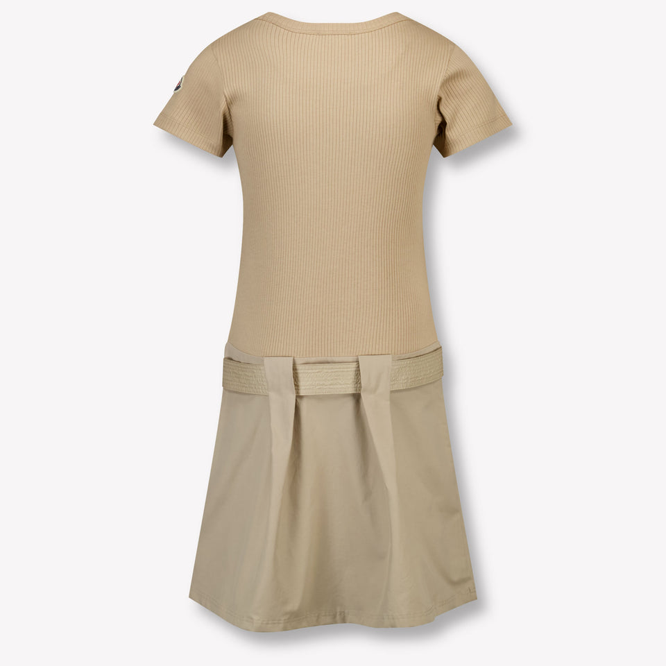 Moncler Bambini Ragazze Vestirsi Beige