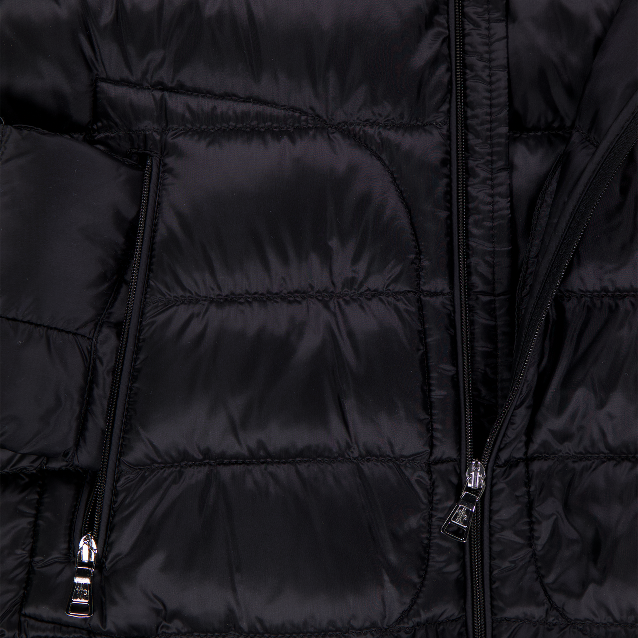 Moncler niños Chicos Entre chaqueta Negro