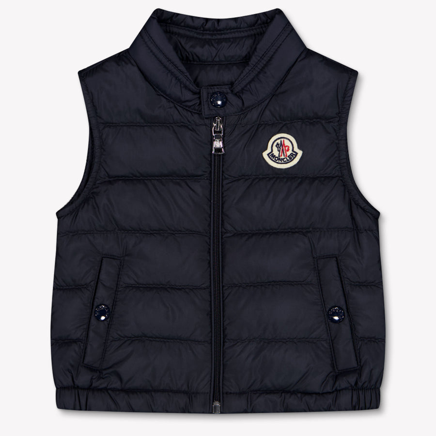 Moncler Nuevo bebe amaury Chicos Chaleco interior Navy